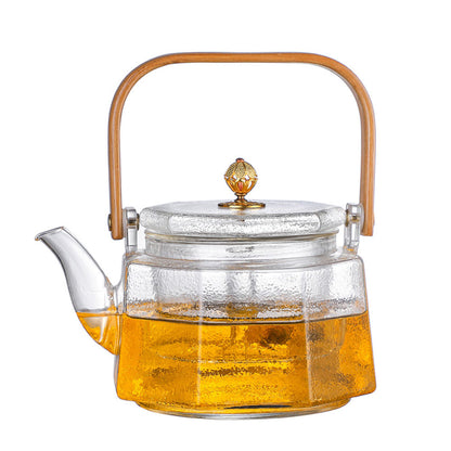 Japanese Water Steam Glass Teapot
