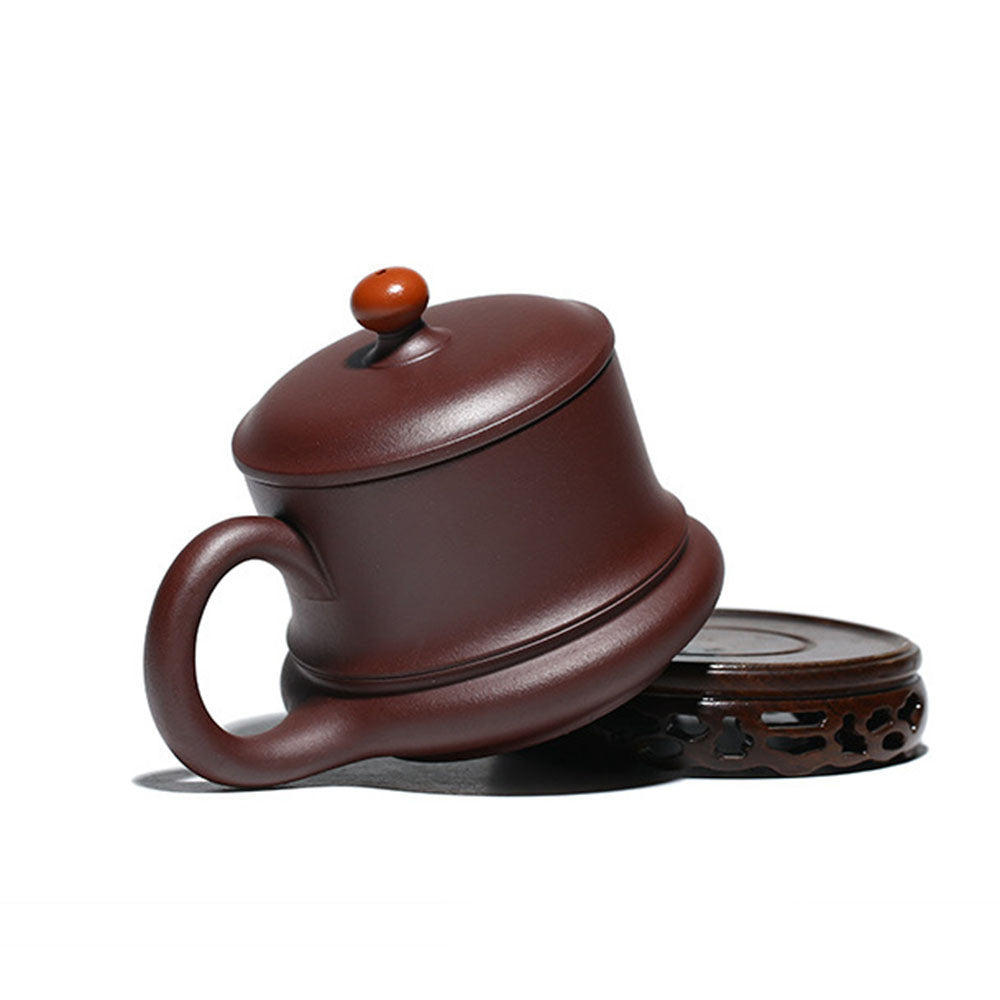 Yixing Purple Clay Bird Tea Cup