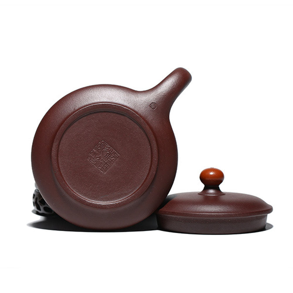 Yixing Purple Clay Bird Tea Cup