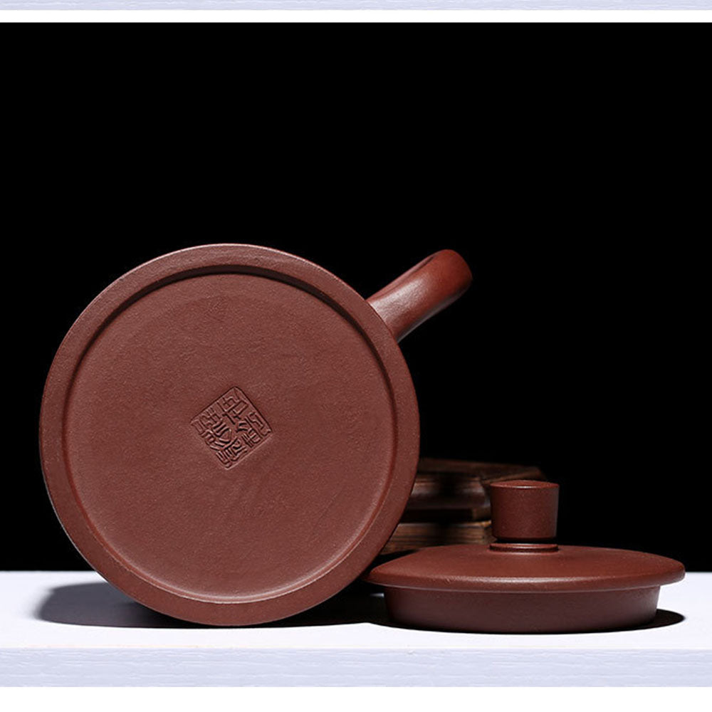 Purple Clay Willing Tea Cup With Infuser