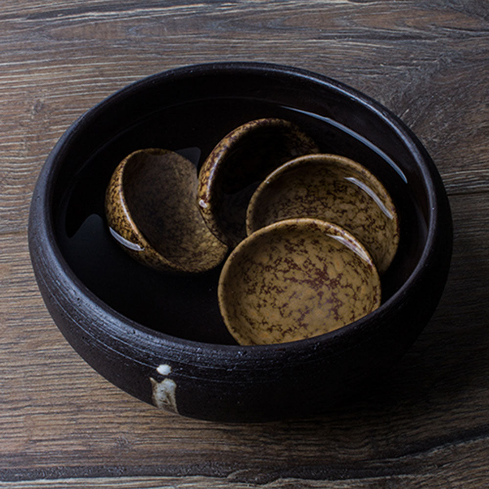 Zen Monk Coarse Pottery Tea Washer