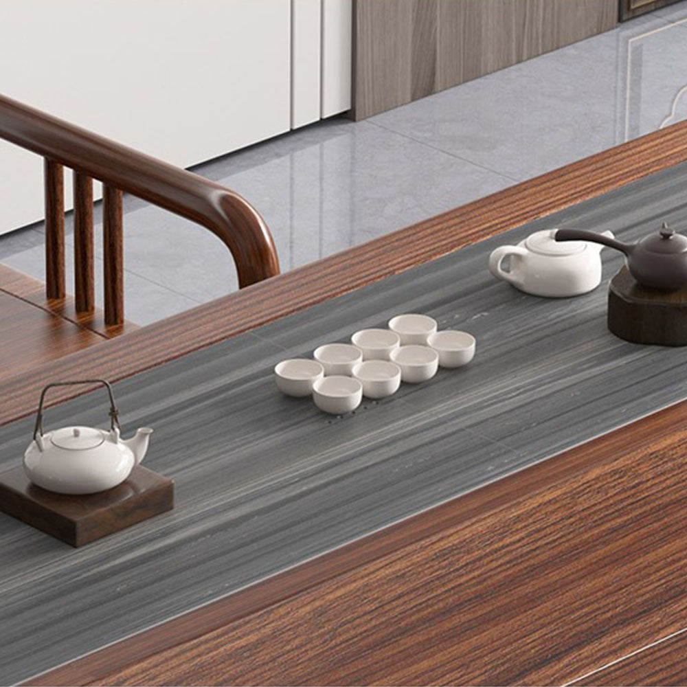 Elm Wood Chinese Simple Zen Gongfu Tea Table
