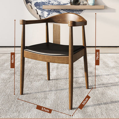 Chinese Gongfu Tea Table With Leather Chairs