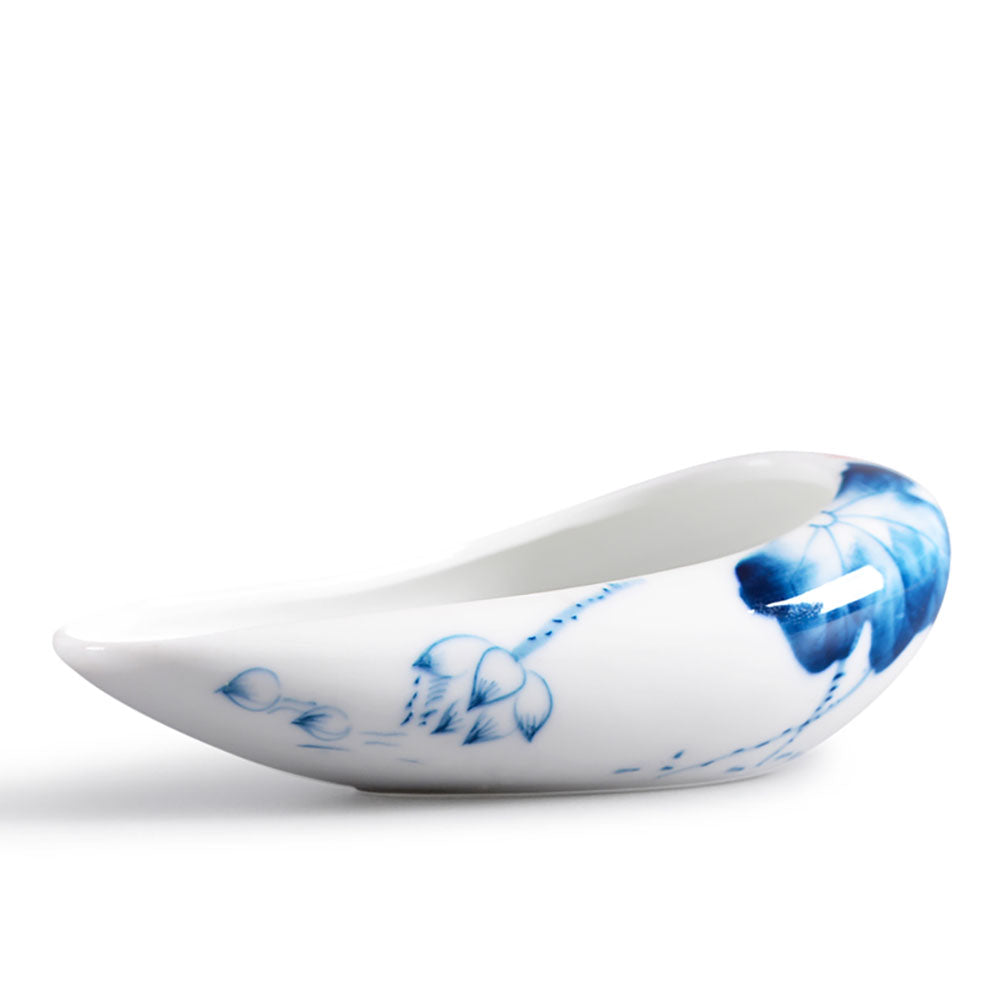 Hand-painted Lotus Porcelain Cha He