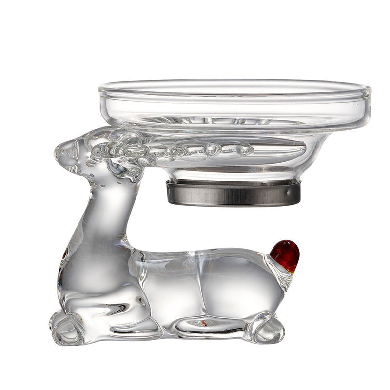 Glass Strainer With Deer Holder