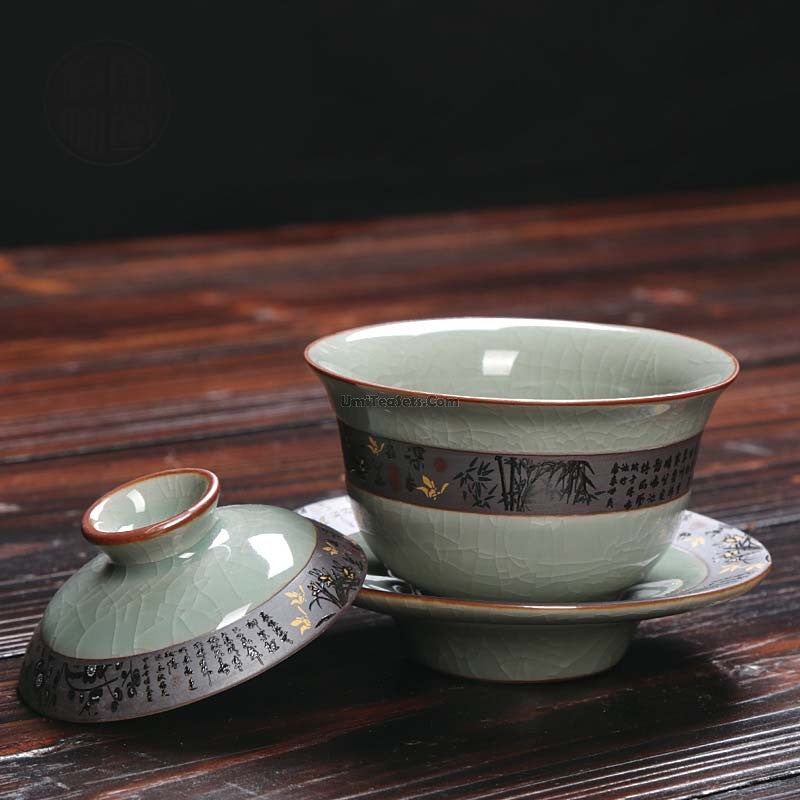 Ice Crack Ge Kiln Gaiwan