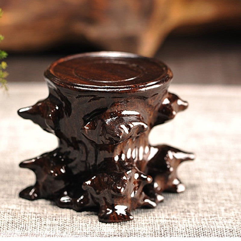 Catalpas Root Carving Teapot Stand