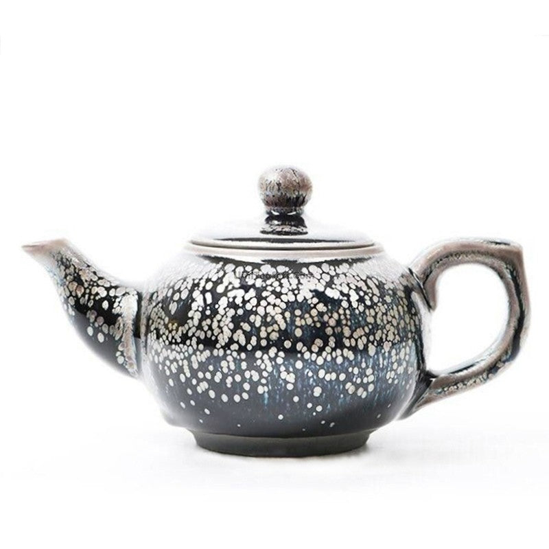 Authentic Handmade Tianmu Zhan Chinese Teapot
