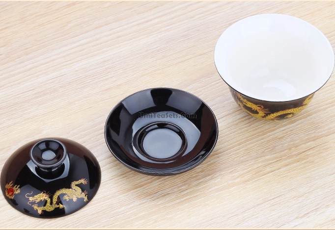 Chinese Dragon Pattern Gaiwan