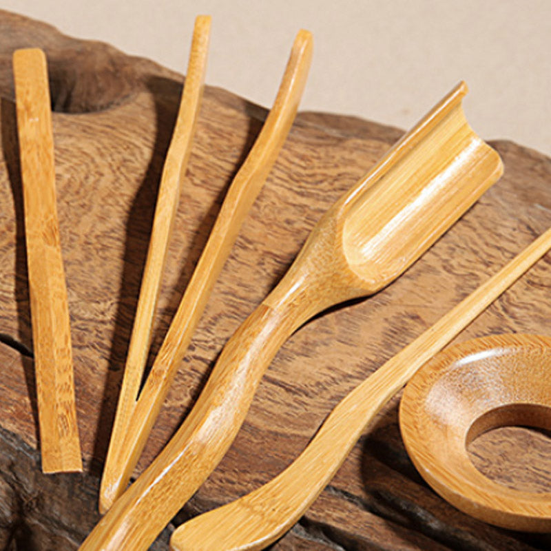 Egg Lotus Tea Utensil Set