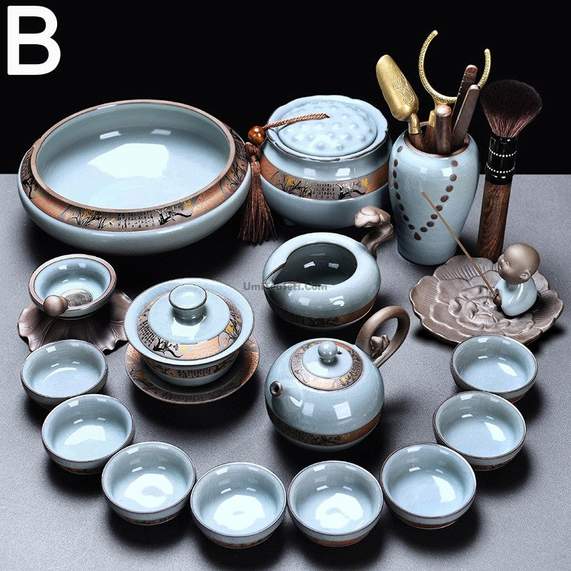 Dragon Ball Ice Crack Ruyao Tea Set