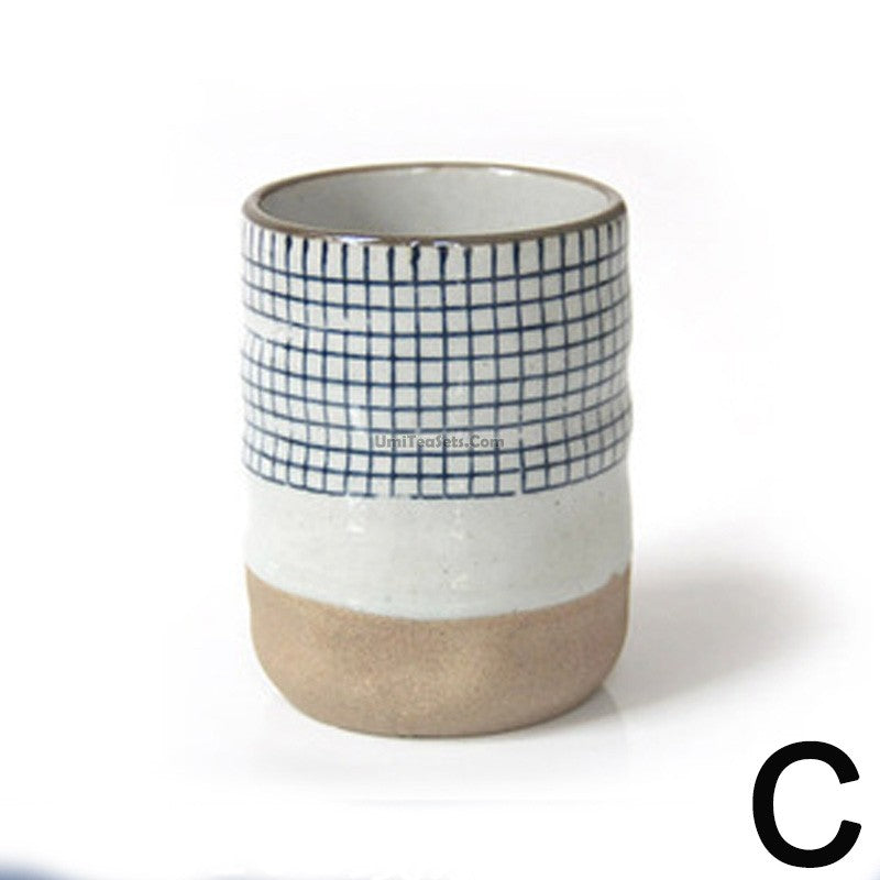 Japanese Karatsu Earthenware Tea Cup
