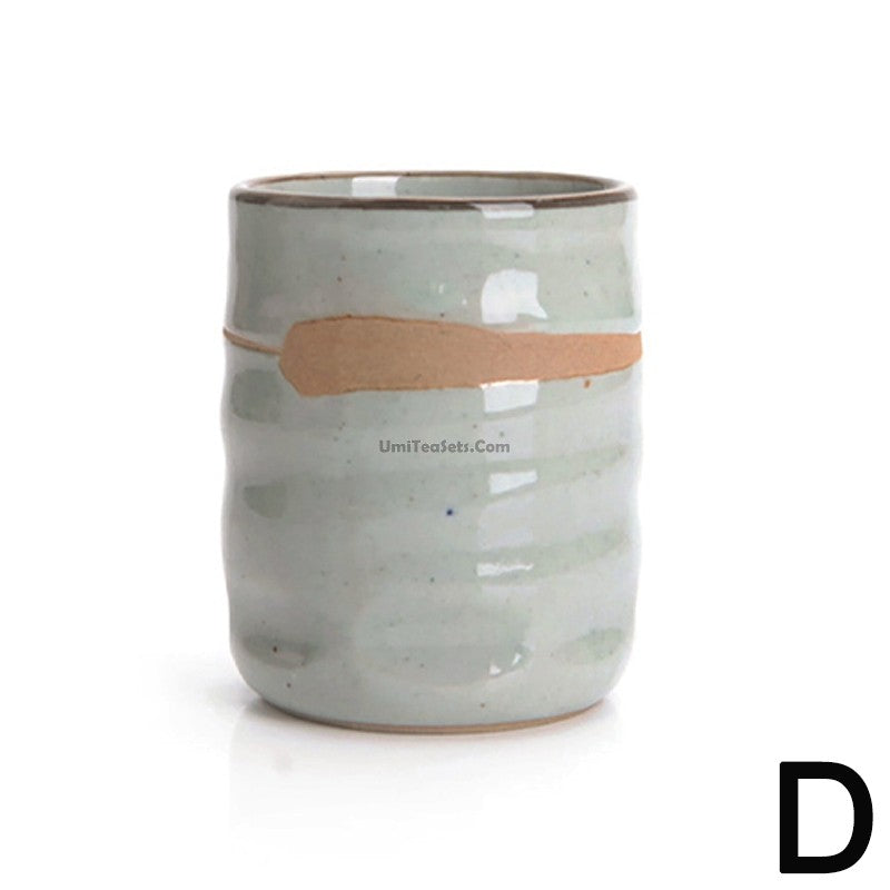 Japanese Karatsu Earthenware Tea Cup