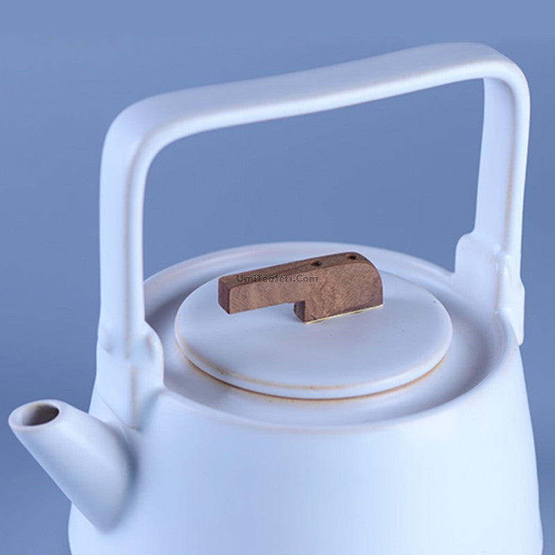 Coarse Pottery Japanese Style Teapot