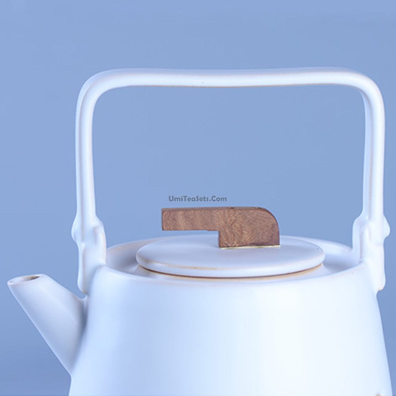 Coarse Pottery Japanese Style Teapot