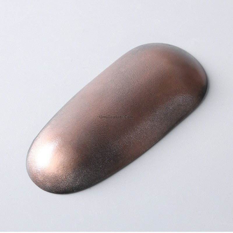 Handmade Bronze Cha He Tea Holder