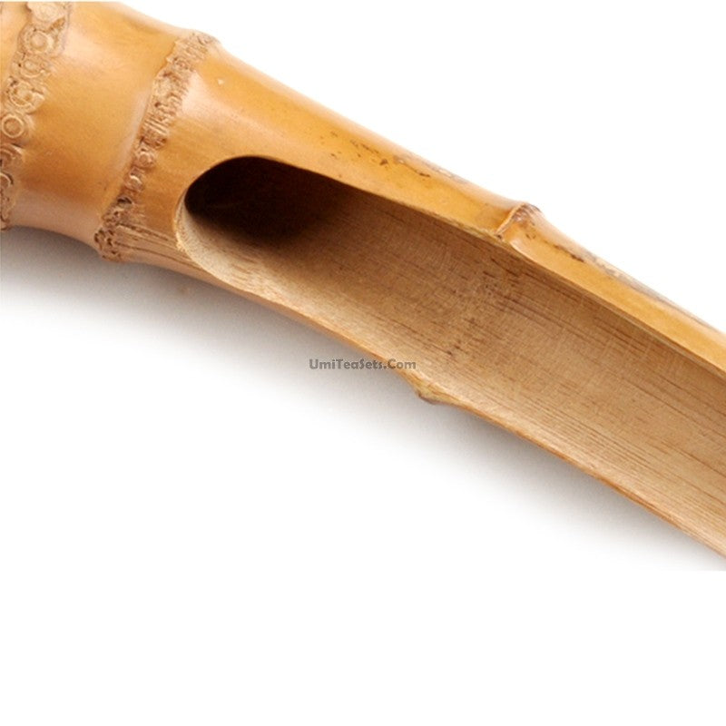 Handmade Bamboo Root Cha He Tea Holder