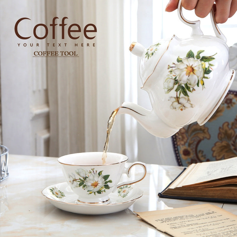 Jingdezhen Porcelain Vintage Coffee Tea Set