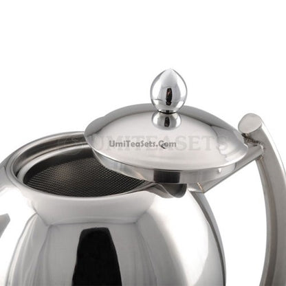 American Style Stainless Steel Teapot