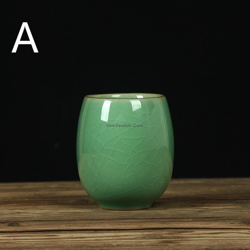 Japanese Celadon Tea Cup (Set of 2)
