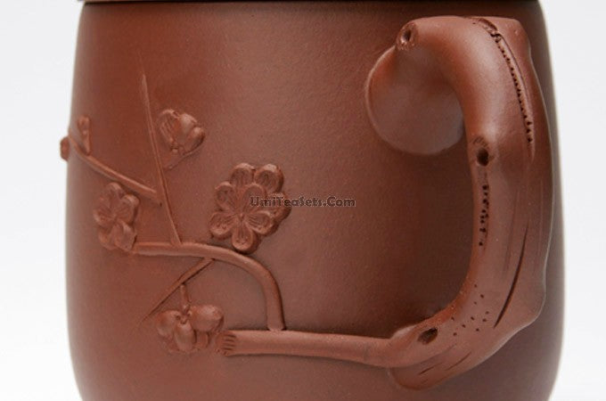 Plum Blossom Neat Cement Tea Cup