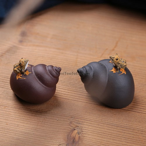 Unique Purple Clay Tea Pet