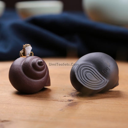 Unique Purple Clay Tea Pet