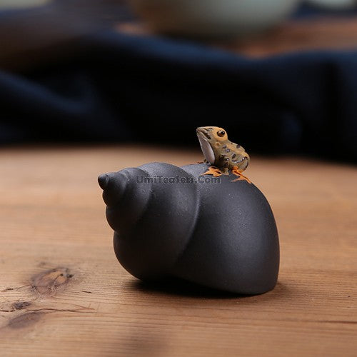 Unique Purple Clay Tea Pet