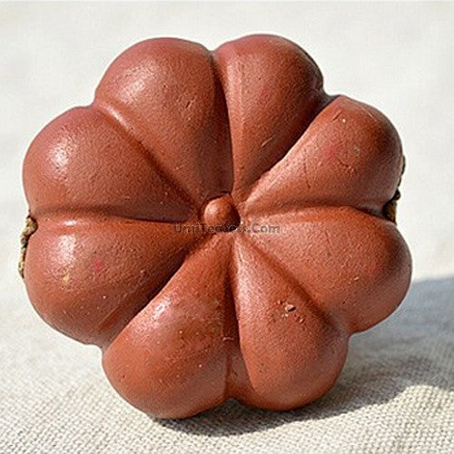 Hand-crafted Pumpkin Purple Clay Tea Pet