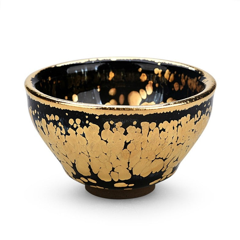 Golden &amp; Silver Jian Zhan Gongfu Tea Cup