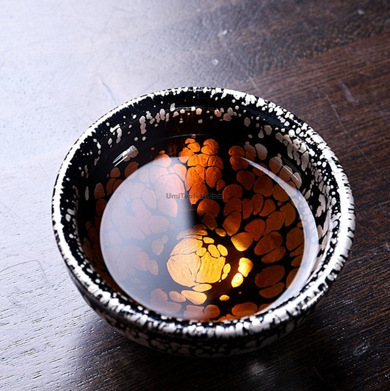 Golden & Silver Jian Zhan Gongfu Tea Cup
