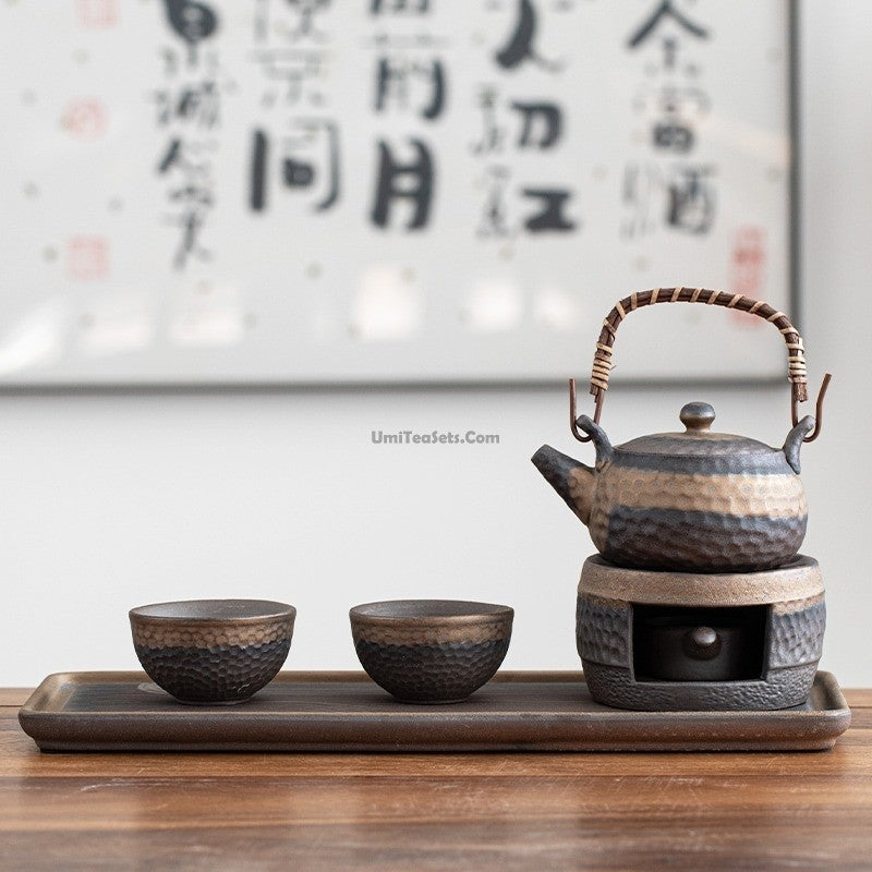 Japanese Pottery Wabi-sabi Tea Set