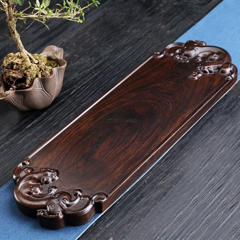 Ebony Small Pi Xiu Tea Tray