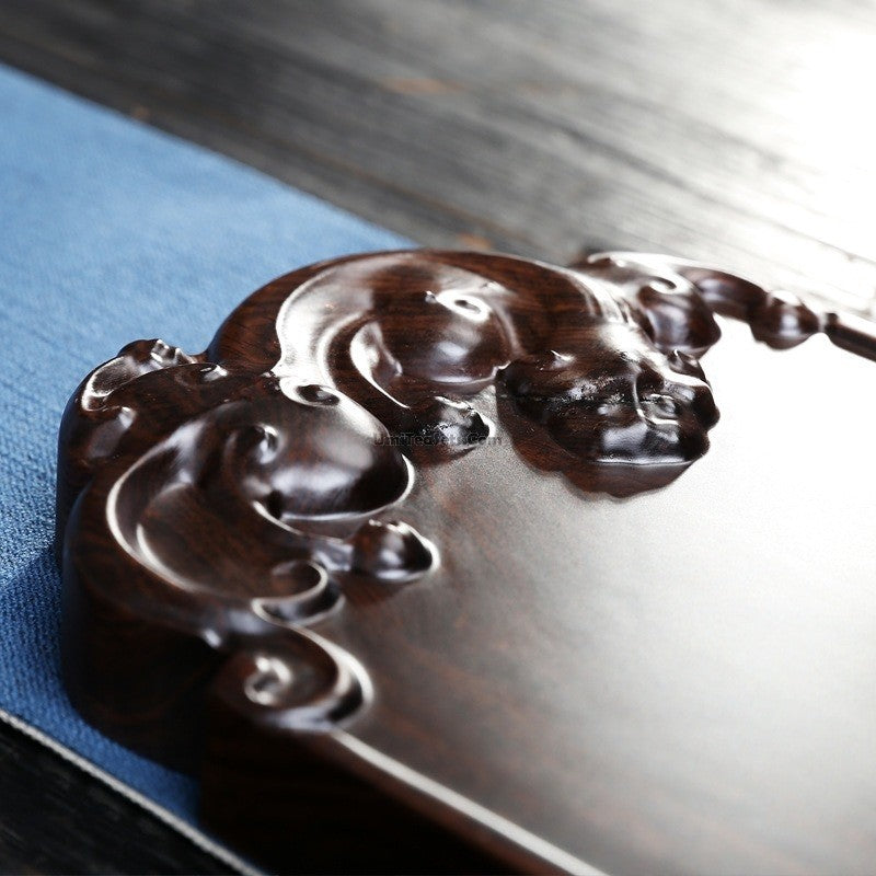 Ebony Small Pi Xiu Tea Tray