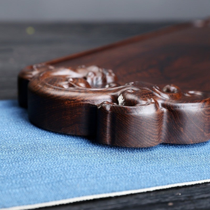 Ebony Small Pi Xiu Tea Tray