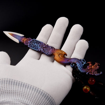 Handmade Mythical Wild Animal Tea Knife