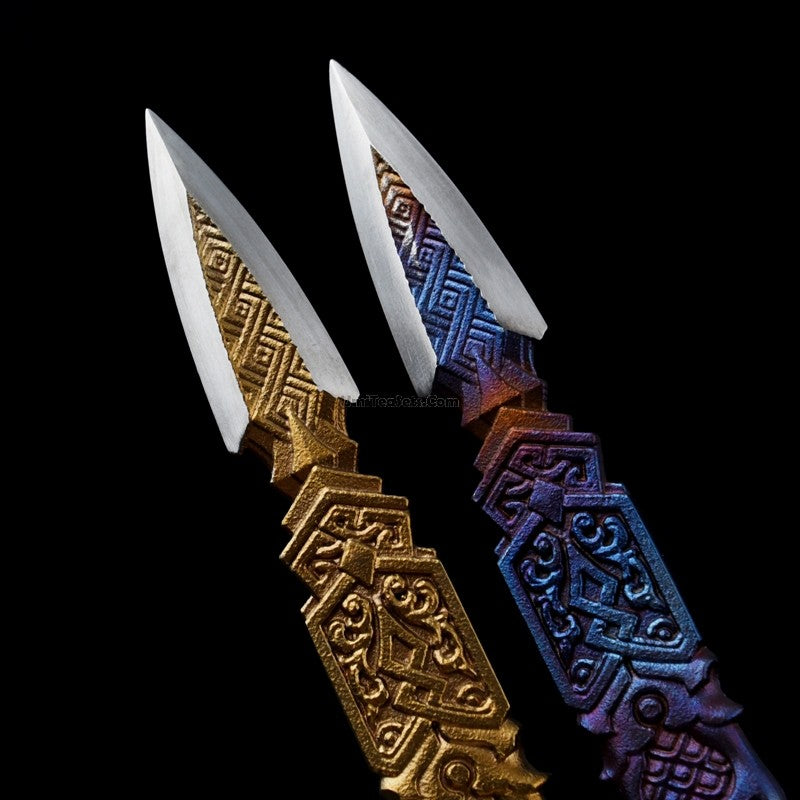 Handmade Mythical Wild Animal Tea Knife