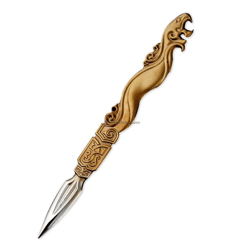 Handmade Mythical Wild Animal Tea Knife