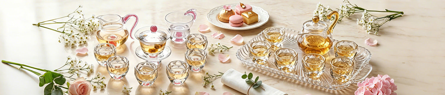 glass tea sets