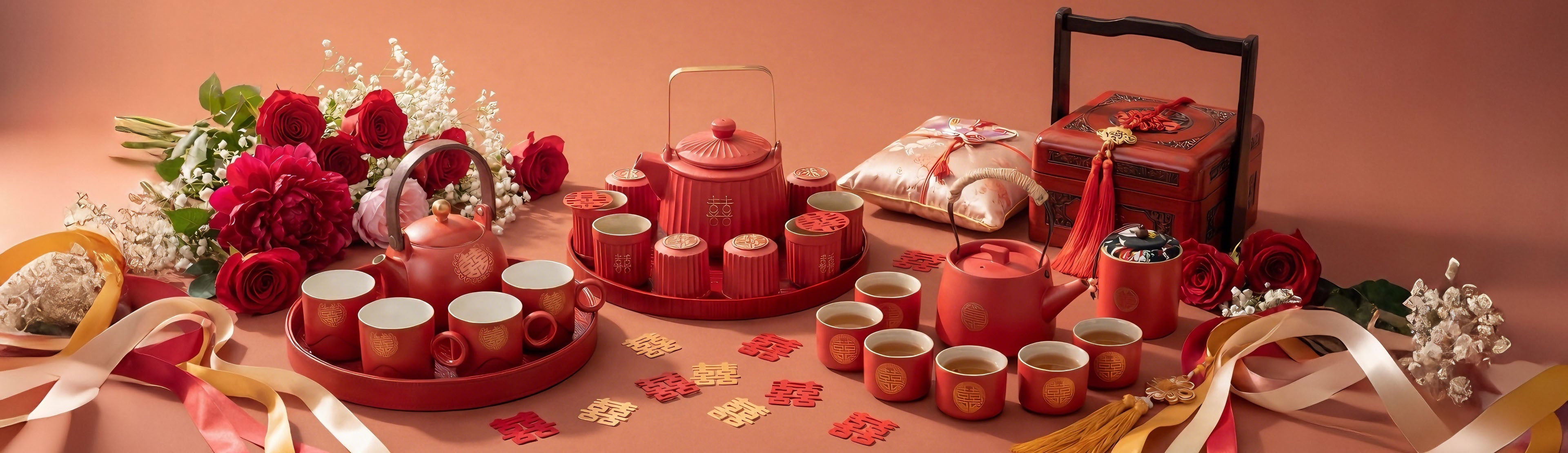 Chinese Wedding Tea Sets