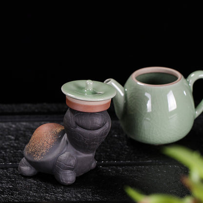 Handmade Yixing Clay Tortoise Tea Pet