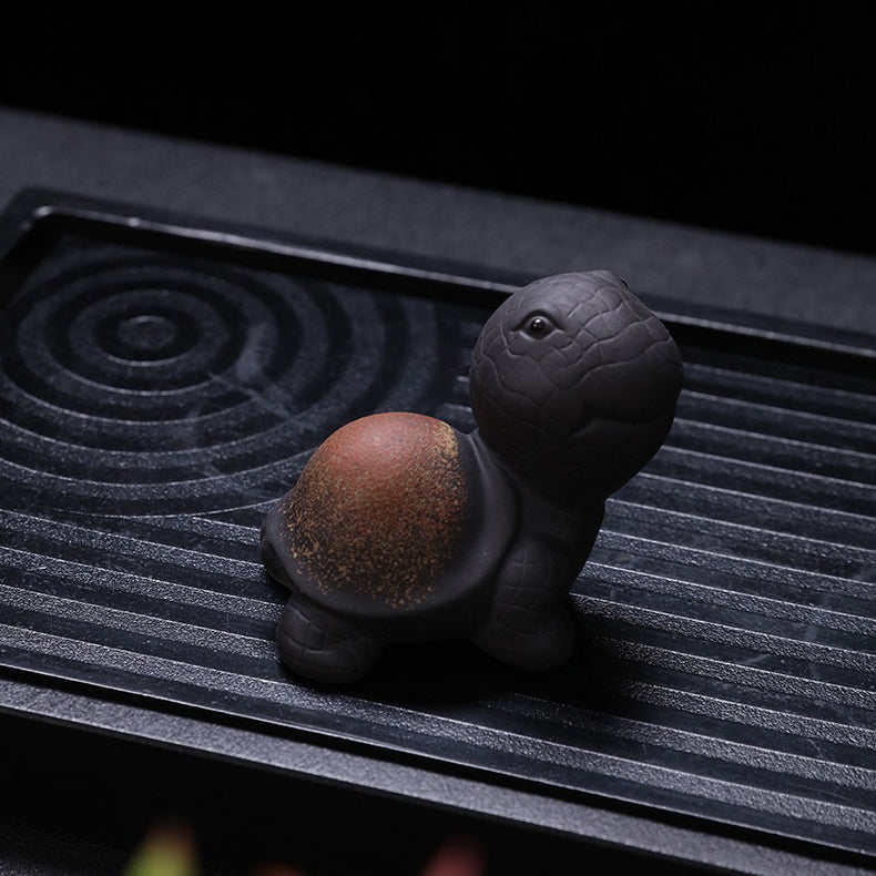 Handmade Yixing Clay Tortoise Tea Pet