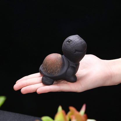 Handmade Yixing Clay Tortoise Tea Pet