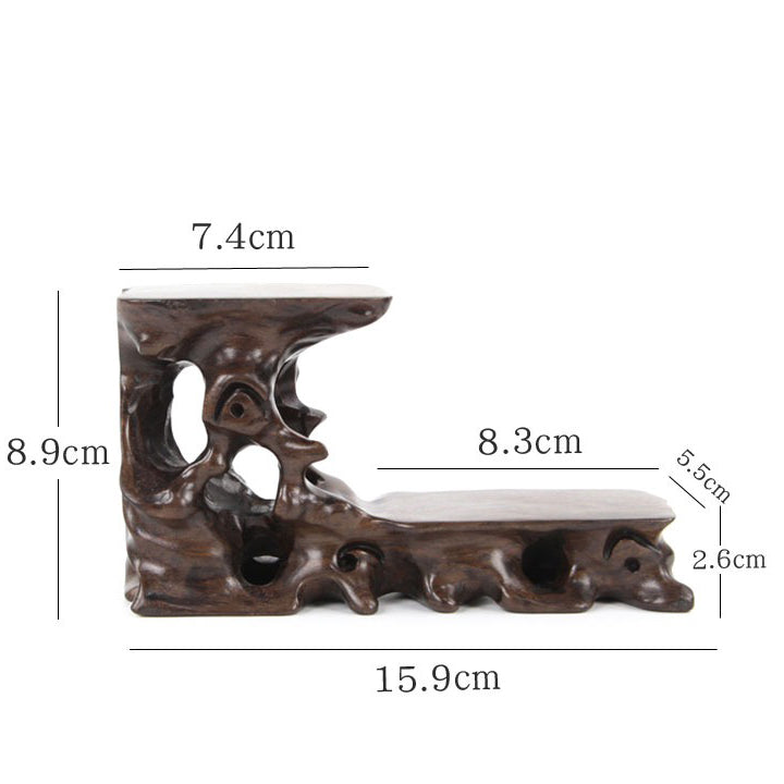 Wenge Root Carving Teapot Stand