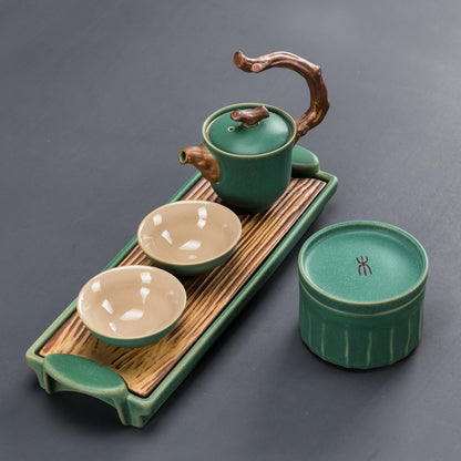 Five Elements Japanese Tea Set