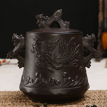 Empaistic Dragon Clay Tea Caddy