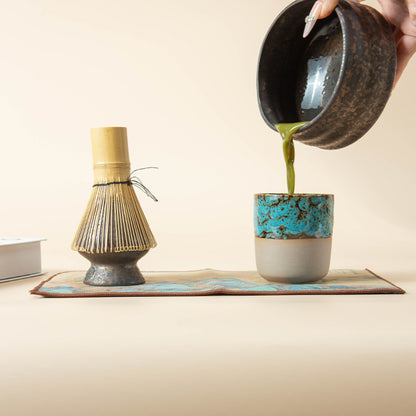 Japanese Kiln Glaze Matcha Tea Set