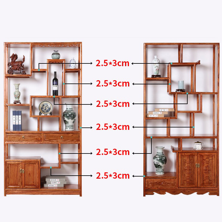 Chinese Tea &amp; Accessories Display Cabinet Shelf