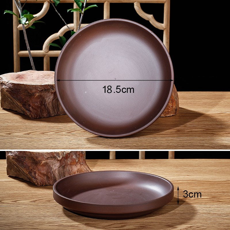 Yixing Purple Clay Plates