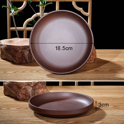 Yixing Purple Clay Plates